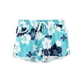thumbnail image 3 of Sexy Dance Women Floral Beach Shorts Casual Drawstring Swimwear Shorts Surfing Swimming Workout Short Pants with Pockets, 3 of 4
