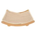 thumbnail image 1 of Sisal Cat Chair, Wearproof Cat Rest Bed, Lounge & Relaxing Scratcher Chair Sisal Scratch Board Cat Hammock with Furniture Protector for Small and Medium Cats, 1 of 7