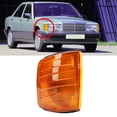 thumbnail image 4 of Front Side Marker Light Assembly Front Turn  Corner Light Bright Light Shockproof Clear Visibility Fit For 190 W201 1982-1993, 4 of 8