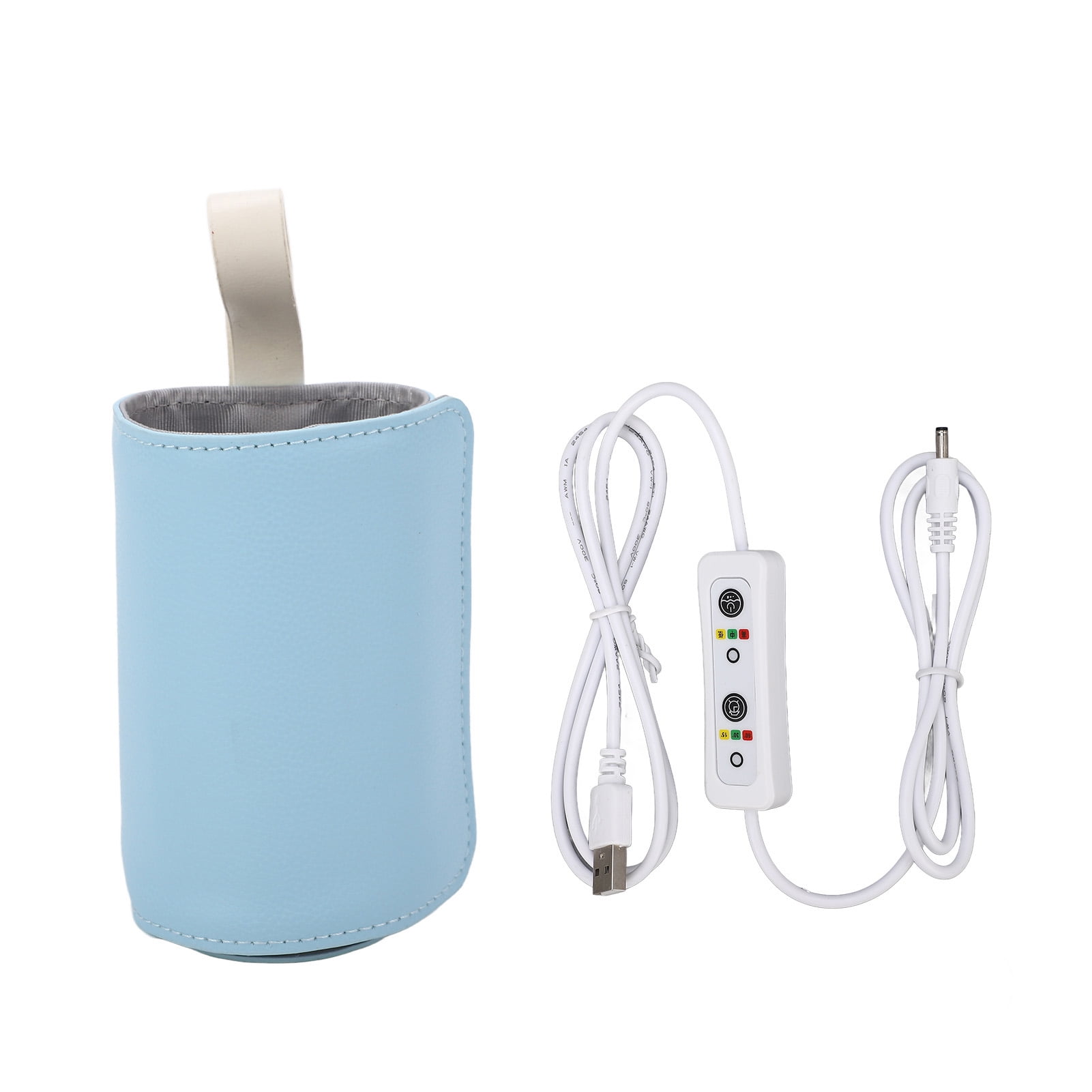Calentador De Biberones USB Portátil - Con Control De Temperatura, Bolsa Térmica Para Viajes