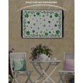 thumbnail image 6 of Outdoor TV Cover 40 to 43 Inch Weatherproof, St. Patrick's Day Waterproof TV Screen Protector for Outside Decor with Zipper and Pocket 40"L x 25"H , Green Shamrock, 6 of 7
