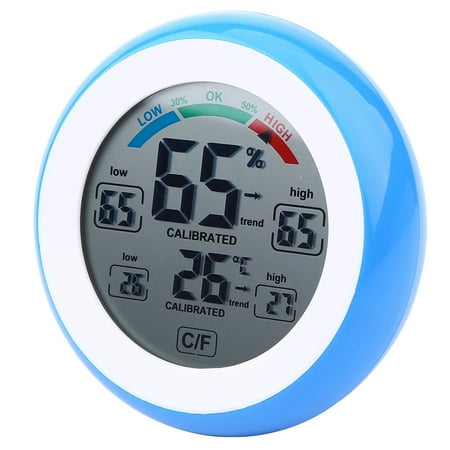

Environmental-Friendly Temperature Humidity Gauge Sturdy High-Quality Indoor Thermometer Electronic Humidity Meter For