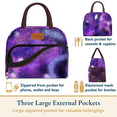 thumbnail image 4 of ComfiTime Lunch Bag - Insulated Lunch Box for Women, Large Capacity Cooler Bag for Adults & Teen, Cute Aesthetic Lunch Tote for Work, School, Extra Zippered Pocket for Wallet & Phone, 4 of 13