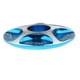 thumbnail image 5 of Cubierta de dirección superior de vástago redondo para bicicleta CNC de aleación 28 . 6mm 1 1/8'' Sin Rosca Azul Cola Cubierta superior del auricular, 5 of 7