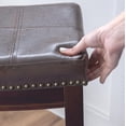 thumbnail image 6 of Linon Boho Claridge Set Of 2 Bar Stool With Wenge Finish BS280BRNPU-02PK-KD, 6 of 7