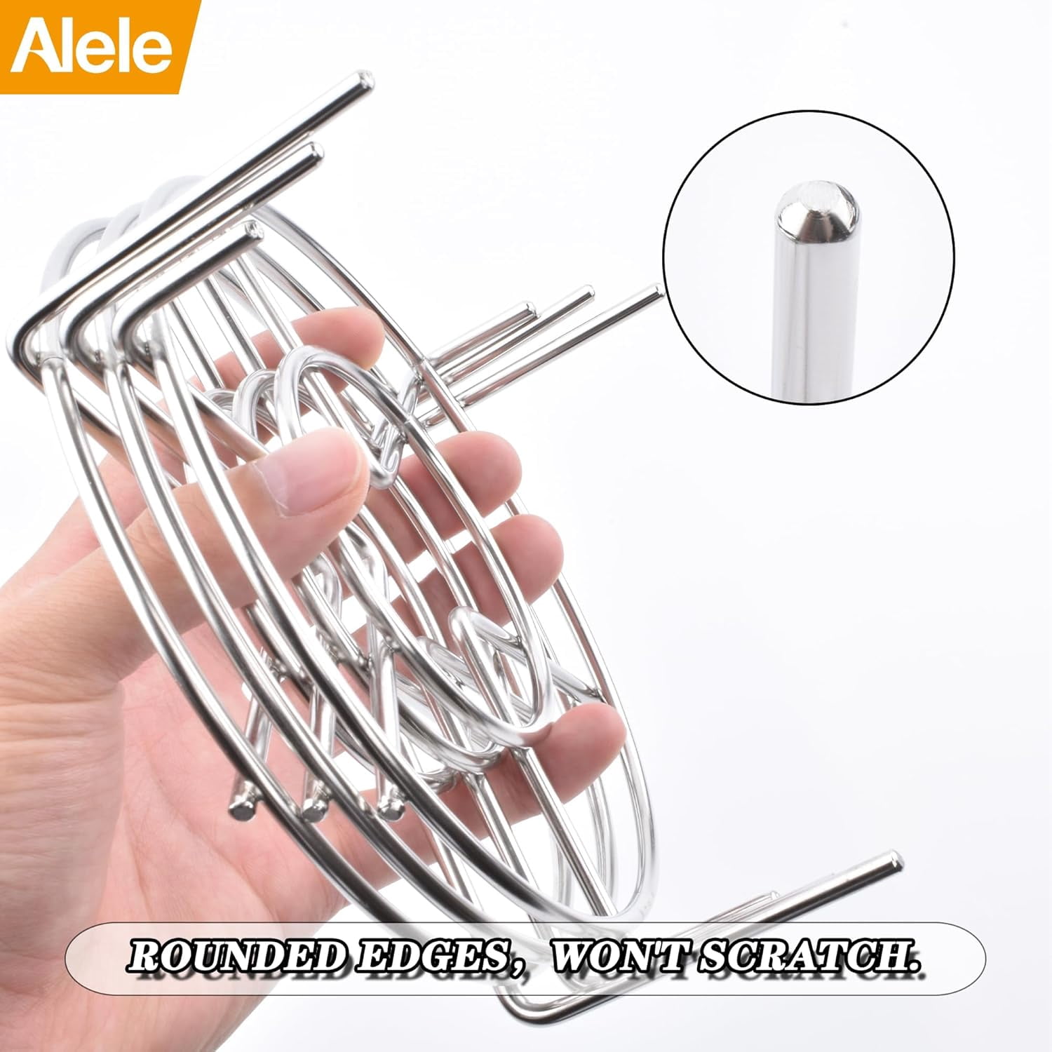 Steam Rack Trivet Stainless Steel Steaming Rack Electric Pressure Cooker steam rack Stand Diameter 6" 3Pack