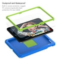 thumbnail image 2 of ELEHOLD Kids Case for iPad 10th Generation 10.9 Inch 2022 with Screen Protector Built in, Full Body Protection Shockproof Rugged Cover with Rotating Handle Grip Stand Crossbody Shoulder Strap,Blue, 2 of 6