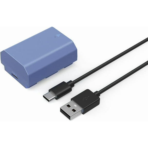 SmallRig NP-FZ100 2400mAh Camera Replacement Battery for Sony A7R V, A7 IV, A7S III, USB-C 2.5H Fast Charging Camera Battery for A7R IV, A7R III, A7 III, A7C, A7C II, A6600, A6700, FX3, ZV-E1-4265B