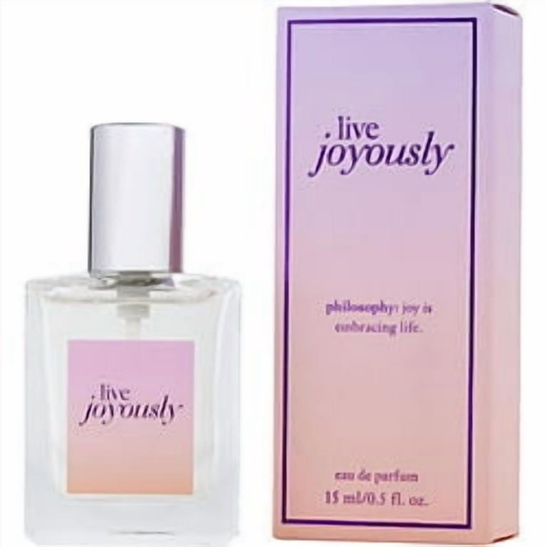 Philosophy Live Joyously Eau de Parfum for Women 0.5 oz, Floral