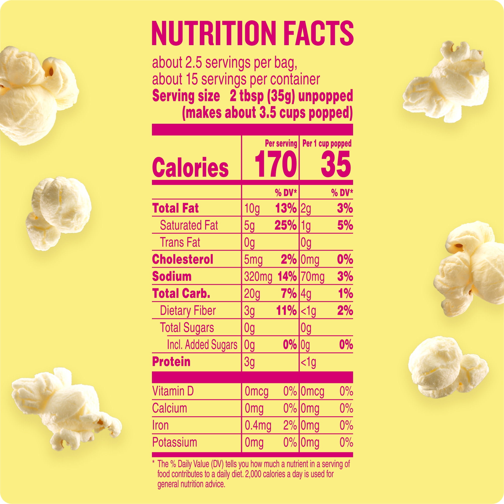 (3 pack) Angie's BOOMCHICKAPOP Real Butter Microwave Popcorn, 3.29 oz., 6-Count Bags