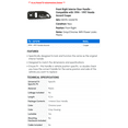 thumbnail image 2 of Front Right Interior Door Handle - Compatible with 1994 - 1997 Honda Accord Coupe 1995 1996, 2 of 2