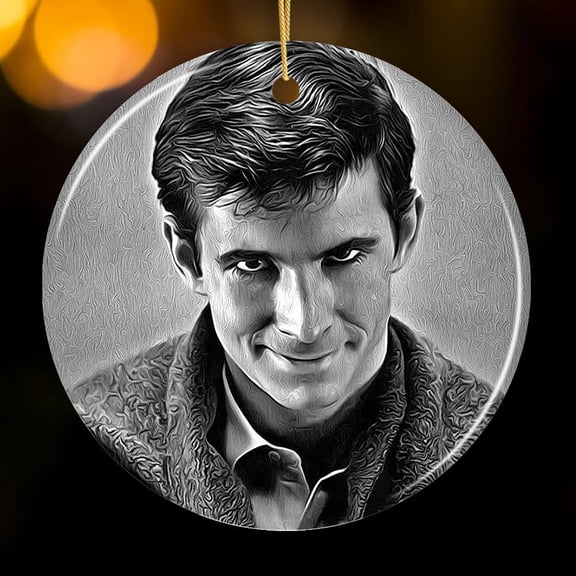 Horror and Halloween Themed Christmas Ornaments (Norman Bates Psycho Christmas Ornament, Vintage 1960s Horror Movie Theme) undefined