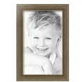 thumbnail image 2 of ArtToFrames 10" x 16" Ornate Silver with Bead Picture Frame, 10x16 inch Silver Wood Poster Frame (WOM-5076), 3 Pack, 2 of 6