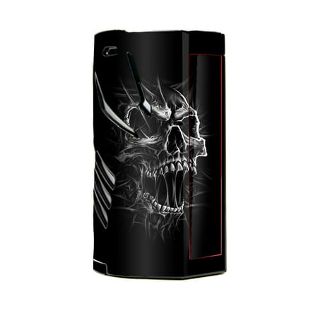 Screaming Skull Matte Skin Decal Vinyl Wrap for Smok T-Priv 3 Kit 300w TC Vape skins stickers cover/ Skull Evil Stretch Slash Screaming ()