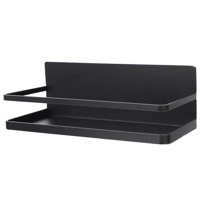 Fridge Magnetic Shelf 1Set Iron Hanger Rack Kitchen Use Storage 24.5x11.5x8.5cm Convenient For Home Users