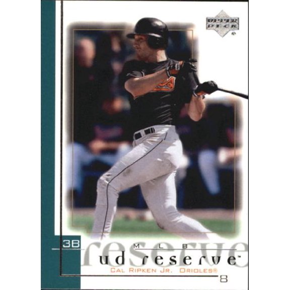 2001 UD Reserve #35 Cal Ripken MLB Baseball Trading Card MLB Baseball Trading Card