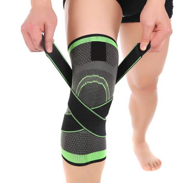 Premium 3d Knee Compression Pad Adjustable breathable MultiPurpose