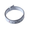 thumbnail image 2 of Cinta métrica de metal con respaldo adhesivo Regla flexible Medición precisa para 1M R Zulema Escala adhesiva, 2 of 8