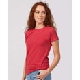 thumbnail image 2 of Tultex 542 Women's Premium Cotton Blend T-Shirt, 2 of 3