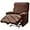 Deep Coffee, variant on Yumcute Stretch Recliner Chair Slipcover, Massage Recliner Sofa Cover 1Seat Armchair Reclining Covers Washable Lazy Boy Furniture Protector