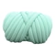 thumbnail image 3 of Hilo grueso de poliéster, hilo tubular jumbo, hilo de tejido con nudo trenzado, hilo grueso voluminoso Verde claro, 3 of 9