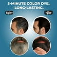thumbnail image 3 of Black Hair Color Shampoo for Men's Mustache & Beard – Gel, Permanent, 5-Minute Color Dye, Long-Lasting, Suitable for Black Hair, 200ML, 3 of 7