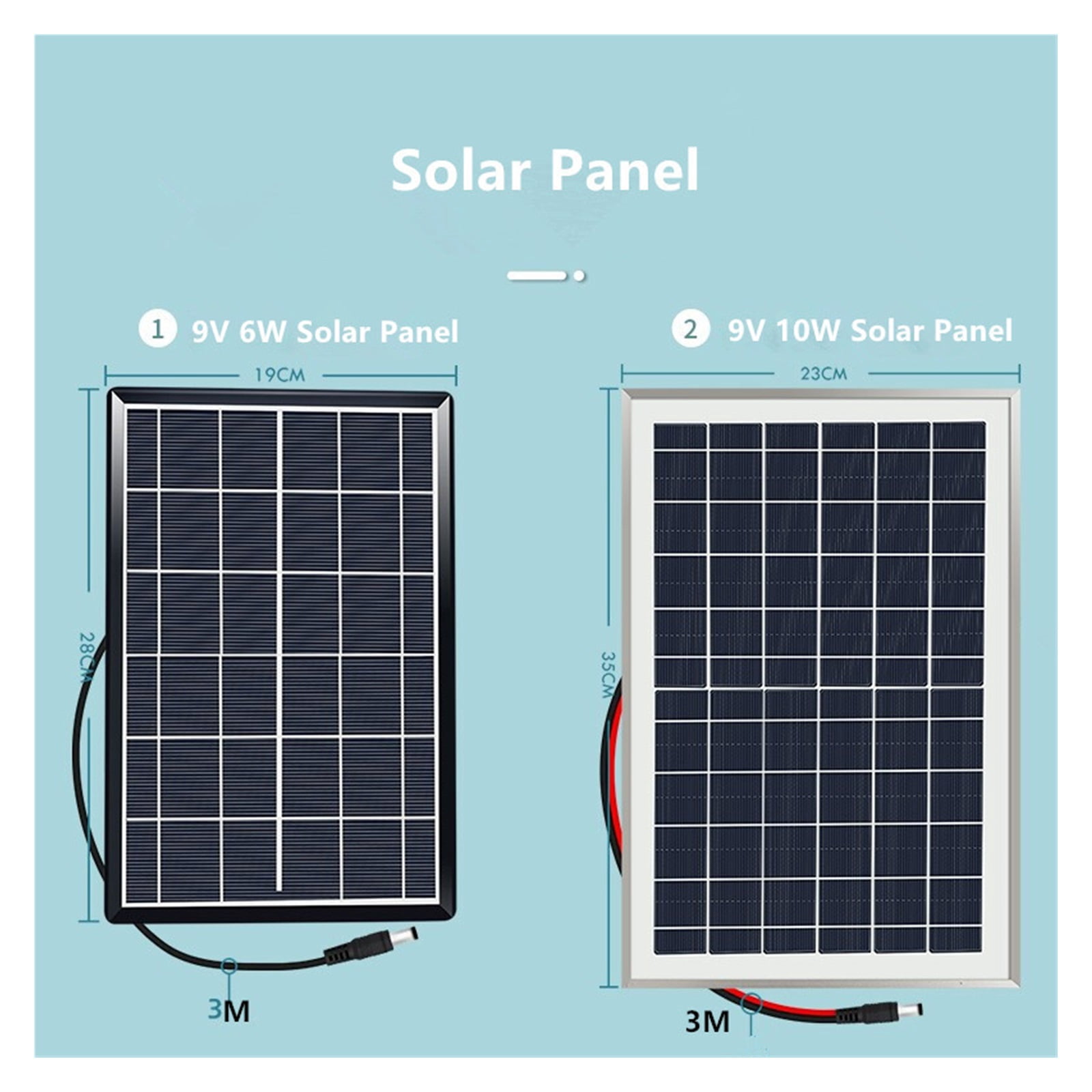 Aquarium Solar Water Pump 12V Hydroponics Filter Aeration Fish Tank Rockery Water Pumping Submersible Pump Pond Fountain Outdoor - 6V3W SET_F