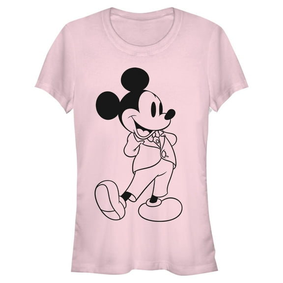 Juniors Mickey & Friends Suit Up Mickey T Shirt