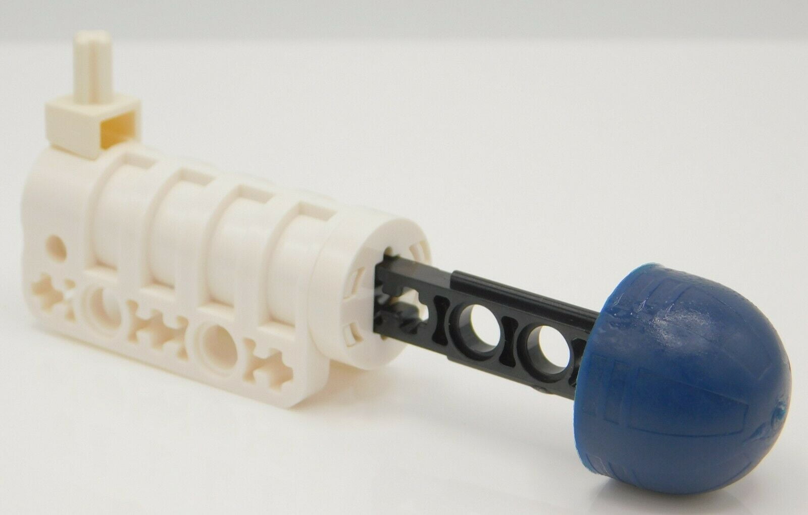 1 Lego White Projectile Launcher, with Cannon New