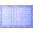 thumbnail image 1 of Ahgly Company Machine Washable Indoor Rectangle Oriental Blue Traditional Area Rugs, 8' x 12', 1 of 4