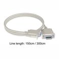 thumbnail image 5 of Deyuer VGA Extension Cable Professional HD-compatible 150/300cm 9Pin Male to Female Extender Cord Adapter for PC, 5 of 8