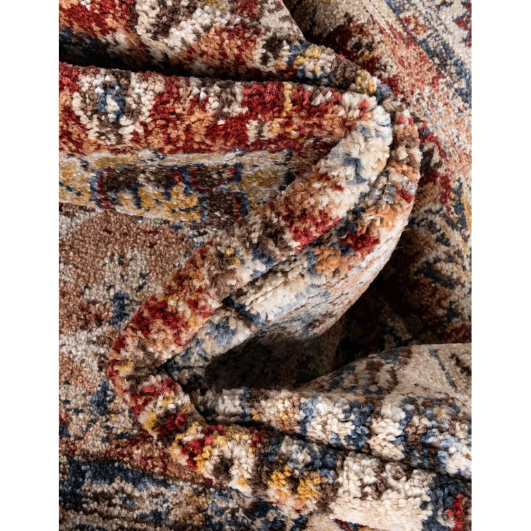 Unique Loom Utopia Collection Area Rug - Antheia (8' x 10