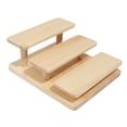 thumbnail image 2 of Soporte de gafas de sol de madera shamjiam Soporte de exhibición vertical 3 niveles, 2 of 3