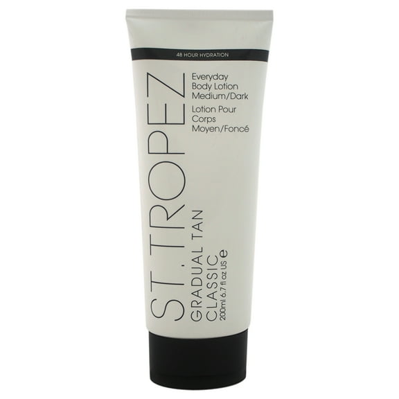 St. Tropez Gradual Self Tanner Everyday Body Lotion, Medium/Dark, 6.7 oz