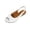 A-White, variant on Flats for Women Open Toe Slingback Slip-On Ballet Flats Work Office Dress Shoes Comfort Walking, Size 5.5