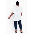 thumbnail image 4 of Avenue Women's Plus Size Girlfriend Fit Stretch Jeans - Average, 4 of 5
