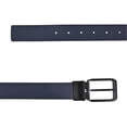 thumbnail image 5 of Hickok Cinturón Reversible de Piel Genuina para Hombre 34 mm Navy Noir Ajustable, 5 of 5