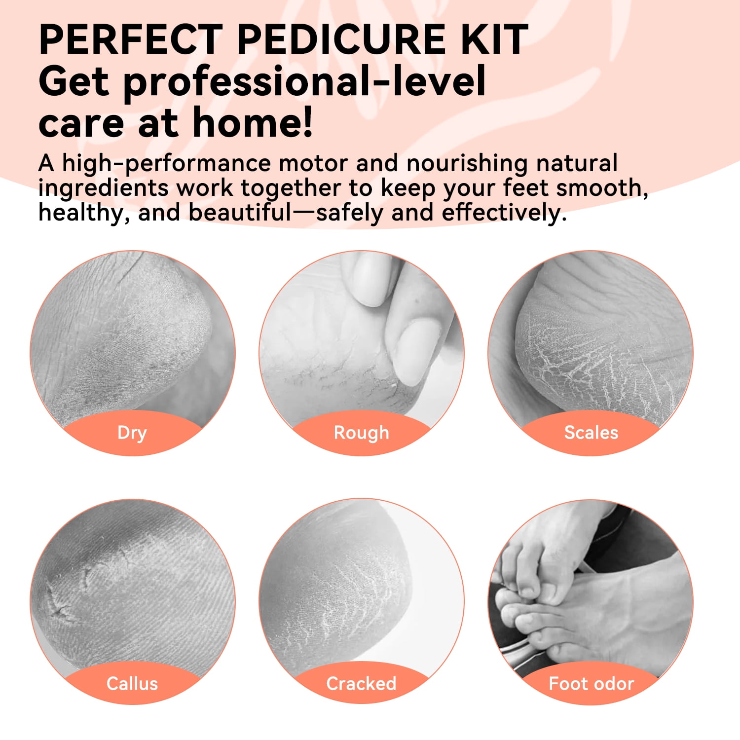 Electric Callus Remover for Feet, Portable Foot File Pedicure Tools