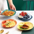 thumbnail image 2 of Manunclaims Dried Fruit Plate Anti-drop Shell Shape Stackable Unbreakable Exquisite Pack Food Solid Color Food Grade Supplies Cake Pan Household Stuff, 2 of 8