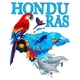 thumbnail image 2 of Camiseta para hombre con estampado de loro rojo y peces tropicales, temática de Honduras. 100 % algodón suave, corte holgado, cómoda para gimnasio, deporte y ropa informal, ideal para verano y todo el, 2 of 7