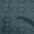 thumbnail image 1 of oneOone Cotton Flex Dark Teal Blue Fabric Floral Quilting Supplies Print Sewing Fabric By The Yard 40 Inch Wide, 1 of 4