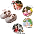 thumbnail image 5 of Soft Sole Baby Dress Shoes - Infant Baby Walking Shoes Moccasinss Rubber Sole Crib Shoes, 5 of 7