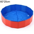 thumbnail image 1 of PVC Folding Dog Pet Swimming Pool Inflatable Portable Pet Bath Tub Outdoor Pet Sand Pool Pet Supplies, 1 of 9