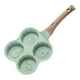 thumbnail image 2 of Sartén pequeña Soledad utensilios de cocina mango de madera sartén para huevos cocinar sartenes para huevos, 2 of 9