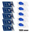 thumbnail image 1 of Kit RFID RC522 con Lector, Chip y Tarjeta 13.56 MHz SPI Compatible con y, 1 of 5