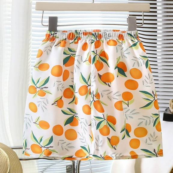 Spazoro Toddler Boys Girls Shorts, Summer Printed Elastic Waist with Pockets Casual Shorts for Boys Multicolor Size 4 T