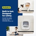 thumbnail image 5 of PetSafe Big Cat Door  Interior and Exterior Pet Door for Cats, Small Dogs and Multi-Pet Households  Push-&-Turn 4-Way Locking Mechanism for Extra Security  Soft Close Flap for Added Safety, 5 of 7