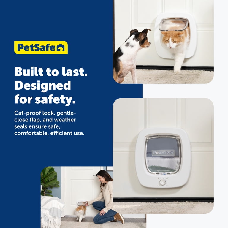PetSafe Big Cat Door, 4-Way Lock, Soft-Close Flap photo 5