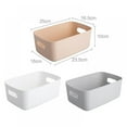 thumbnail image 2 of Big Sales! Portable Desktop Kitchen Plastic Makeup Organizer Storage Box Cosmetics Sundries Sorting Case, 2 of 8