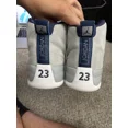 thumbnail image 4 of Air Jordan 12 Retro Grey University Blue UNC Baron Wolf Flu Reverse - Size 10.5, 4 of 6